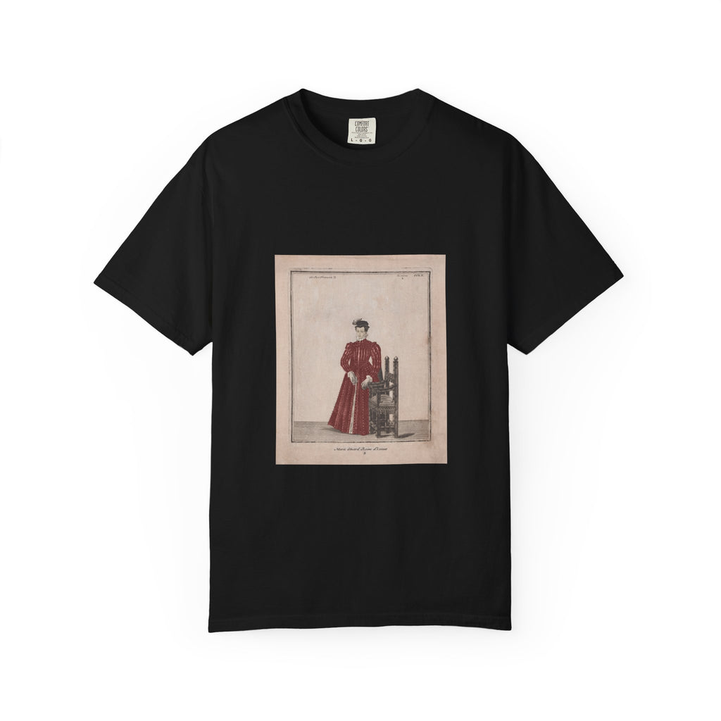 Mary Queen of Scots Vintage 18th Century Illustration T-Shirt