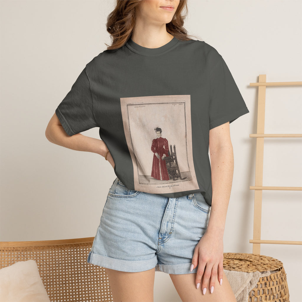 Mary Queen of Scots Vintage 18th Century Illustration T-Shirt