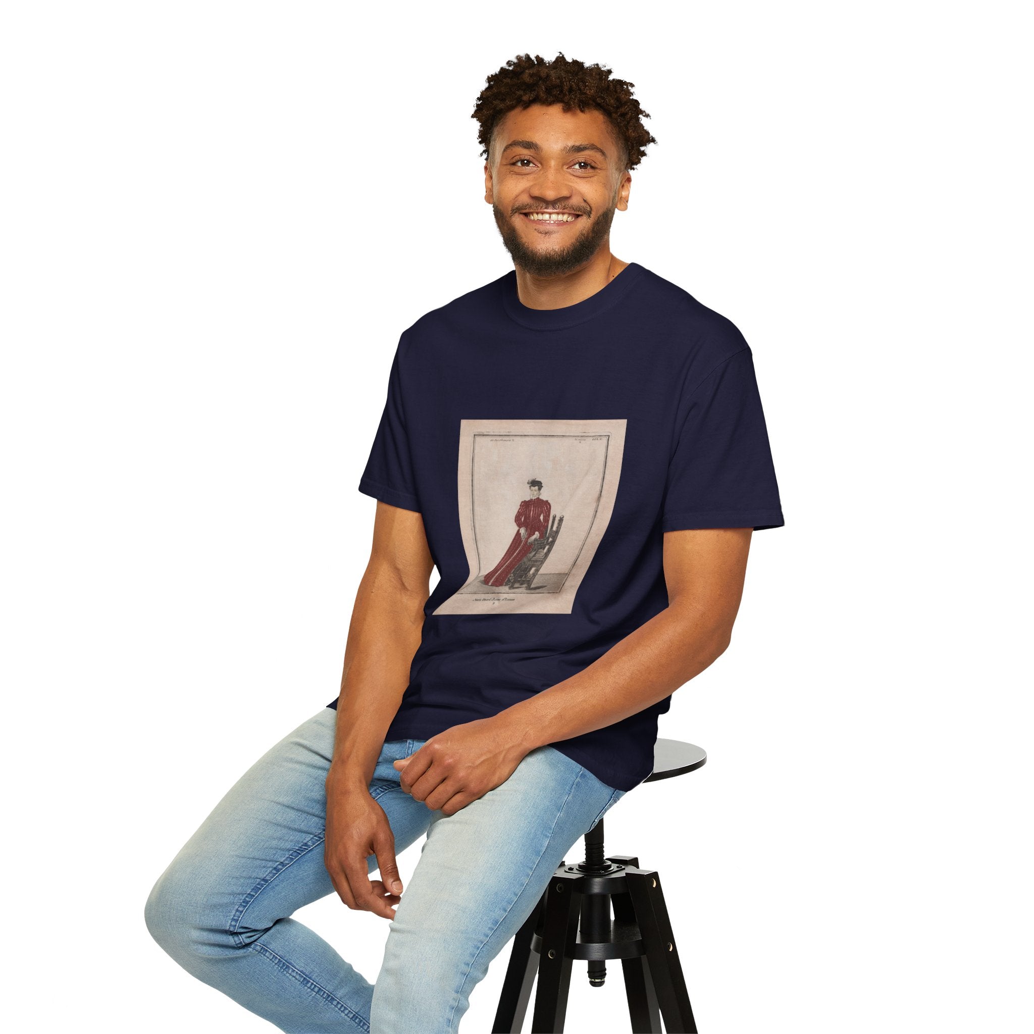 Mary Queen of Scots Vintage 18th Century Illustration T-Shirt
