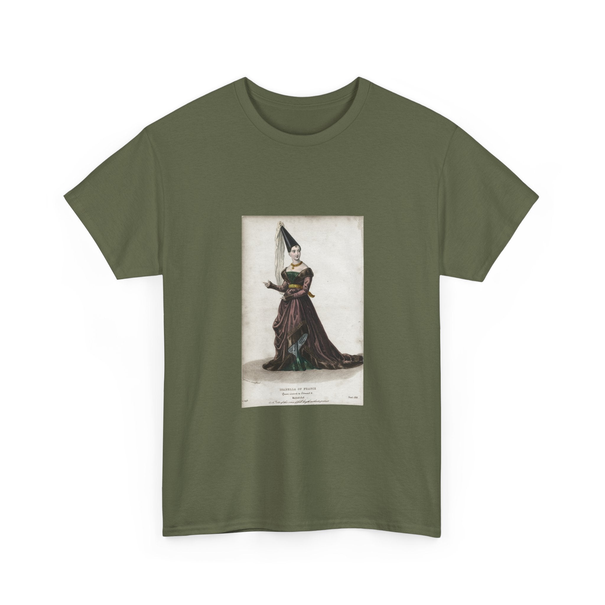 Medieval Queen Isabella T-Shirt
